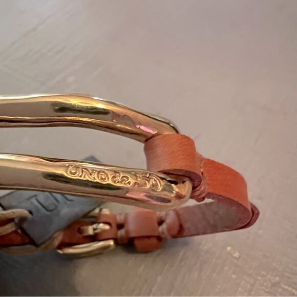 Uno de 50 Brown Leather Bracelet NEW - Picture 6 of 8